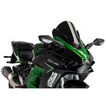 Carica l'immagine nel visualizzatore di Gallery, PUIG CUPOLINO Z-RACING PER KAWASAKI NINJA H2 SX SE 23-25 NERO-21714N