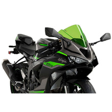 Carica l'immagine nel visualizzatore di Gallery, PUIG CUPOLINO Z-RACING PER KAWASAKI ZX-6R NINJA 24-25 VERDE