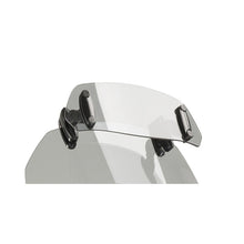 Carica l'immagine nel visualizzatore di Gallery, PUIG DEFLETTORE FISSAGGIO ATTRAVERSO CLIP-ON FUME CHIARO - Dimensioni (HxL): 90x230 mm. Interasse attacchi: 160 mm. Non