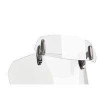 Carica l'immagine nel visualizzatore di Gallery, PUIG DEFLETTORE FISSAGGIO ATTRAVERSO CLIP-ON TRASPARENTE - Dimensioni (HxL): 90x230 mm. Interasse attacchi: 160 mm. Non