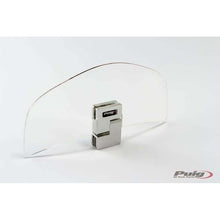 Carica l'immagine nel visualizzatore di Gallery, PUIG DEFLETTORE FISSAGGIO ATTRAVERSO CLIP-ON TRASPARENTE - Dimensioni (HxL): 92x191 mm. - Non necessita foratura - COD. 4717W