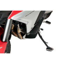 Carica l'immagine nel visualizzatore di Gallery, PUIG ESTENSIONE CAVALLETTO PER SOSPENSIONE STANDARD DUCATI SCRAMBLER 1100 18-20 NERO