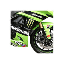 Carica l'immagine nel visualizzatore di Gallery, PUIG ESTENSIONE PARAFANGO ANTERIORE KAWASAKI ZX-10R 04-05 NERO OPACO