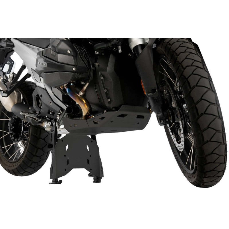 PUIG ESTENSIONE PROTEZIONE MOTORE PER CAVALLETTO CENTRALE BMW R1300 GS TROPHY 23-25 NERO