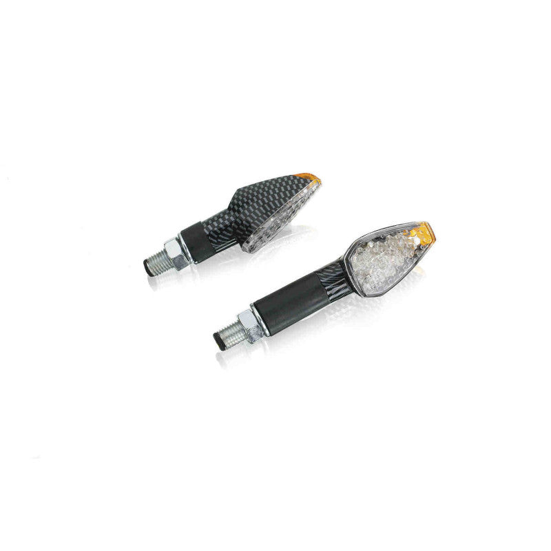 [ESEMPIO] PUIG FRECCE APRILIA CAPONORD 1200 13-17 - Frecce - Peak Lunga Carbon Look · 4494C