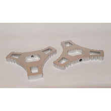 Carica l'immagine nel visualizzatore di Gallery, PUIG GHIERE DI REGOLAZIONE PRECARICO FORCELLA PER HONDA CBR900 98-99 SILVER-OFFERTA
