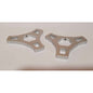 PUIG GHIERE DI REGOLAZIONE PRECARICO FORCELLA PER KAWASAKI ZX-6R NINJA 07-08 SILVER-OFFERTA
