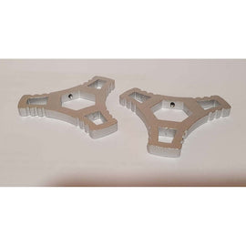 PUIG GHIERE DI REGOLAZIONE PRECARICO FORCELLA SUZUKI GSX-R750 06-07 SILVER-OFFERTA