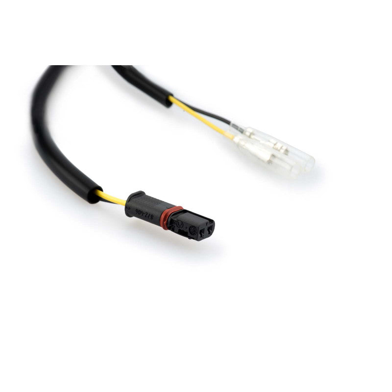 [ESEMPIO] PUIG FRECCE APRILIA CAPONORD 1200 13-17 - Kit e cablaggio - Kit Plug&Play Luce targa Nero · 20546N