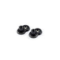 PUIG KIT DI RIPOSIZIONAMENTO PER ADATTATORI POGG. REGOLABILI DA 20MM - NERO