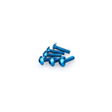 PUIG KIT VITI ANODIZZATE M5 PER CUPOLINI COLORE BLU