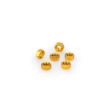 Carica l'immagine nel visualizzatore di Gallery, PUIG KIT VITI ANODIZZATE M5 PER CUPOLINI COLORE GIALLO 