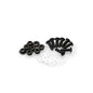 PUIG KIT VITI ANODIZZATE M5 PER CUPOLINI COLORE NERO 