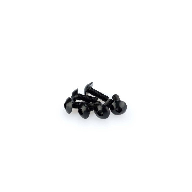 PUIG KIT VITI ANODIZZATE M5 PER CUPOLINI COLORE NERO 