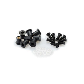 PUIG KIT VITI ANODIZZATE M5 PER CUPOLINI COLORE NERO 