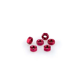 PUIG KIT VITI ANODIZZATE M5 PER CUPOLINI COLORE ROSSO 
