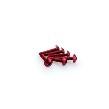 Carica l'immagine nel visualizzatore di Gallery, PUIG KIT VITI ANODIZZATE M5 PER CUPOLINI COLORE ROSSO 