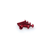 PUIG KIT VITI ANODIZZATE M5 PER CUPOLINI COLORE ROSSO