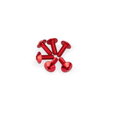 PUIG KIT VITI ANODIZZATE M5 PER CUPOLINI COLORE ROSSO