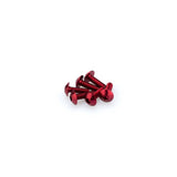 PUIG KIT VITI ANODIZZATE M5 PER CUPOLINI COLORE ROSSO