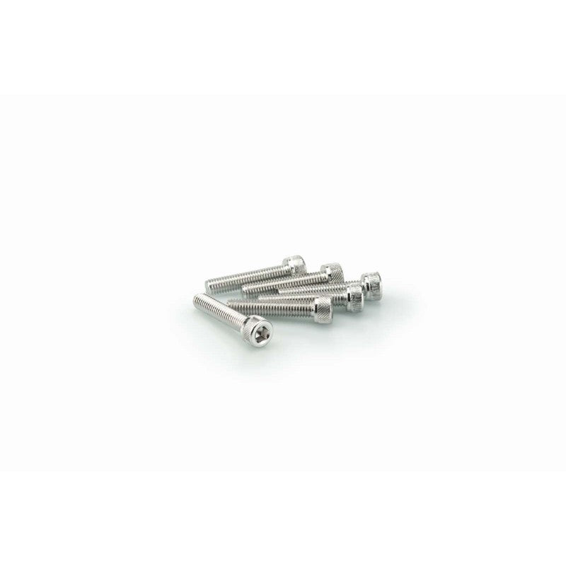 PUIG KIT VITI ANODIZZATE M5 PER CUPOLINI COLORE SILVER 