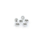 PUIG KIT VITI ANODIZZATE M5 PER CUPOLINI COLORE SILVER 