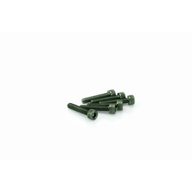 PUIG KIT VITI ANODIZZATE M5 PER CUPOLINI COLORE VERDE 