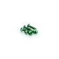 PUIG KIT VITI ANODIZZATE M5 PER CUPOLINI COLORE VERDE 