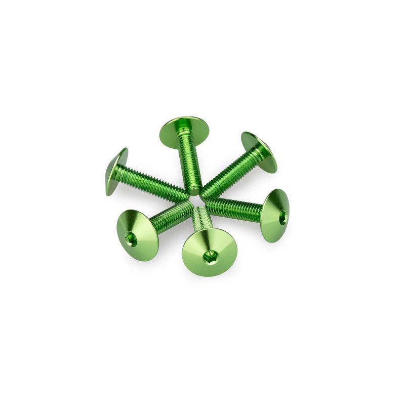 PUIG KIT VITI ANODIZZATE M5 PER CUPOLINI COLORE VERDE 