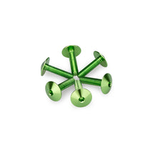 Carica l'immagine nel visualizzatore di Gallery, PUIG KIT VITI ANODIZZATE M5 PER CUPOLINI COLORE VERDE 