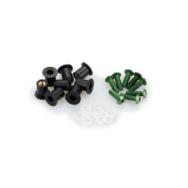 PUIG KIT VITI ANODIZZATE M5 PER CUPOLINI COLORE VERDE 