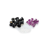 PUIG KIT VITI ANODIZZATE M5 PER CUPOLINI COLORE VIOLA