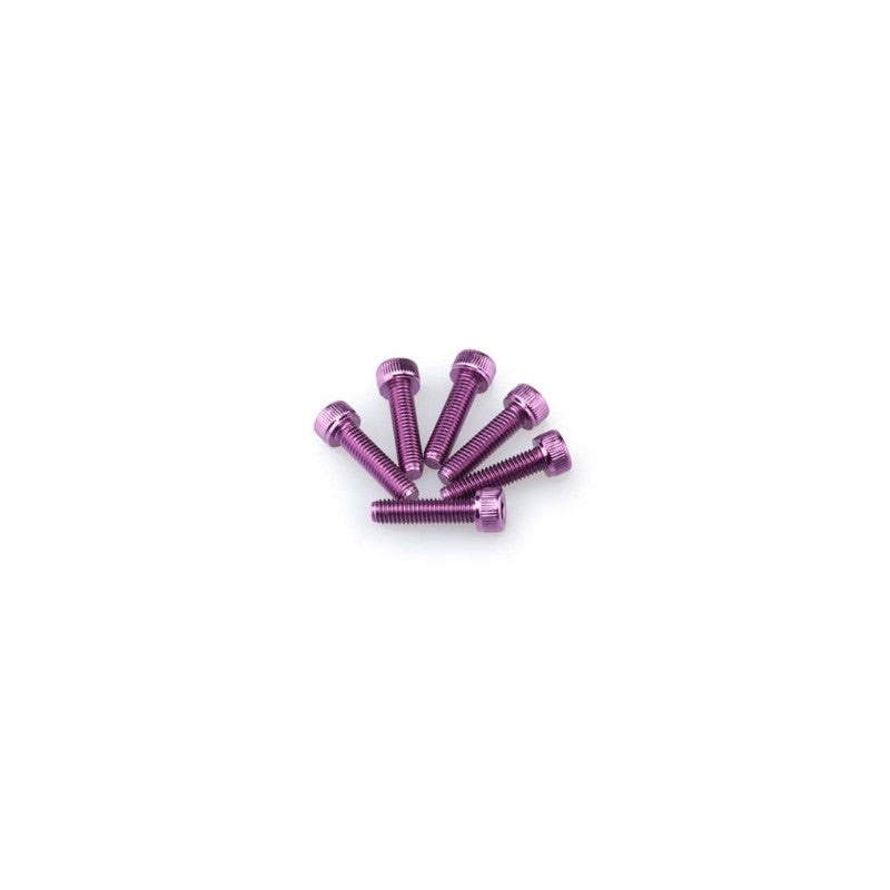 PUIG KIT VITI ANODIZZATE M5 PER CUPOLINI COLORE VIOLA 