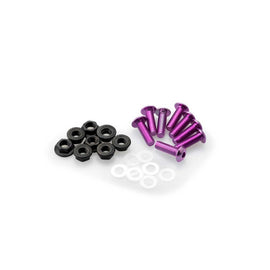 PUIG KIT VITI ANODIZZATE M5 PER CUPOLINI COLORE VIOLA 