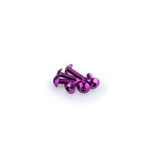 Carica l'immagine nel visualizzatore di Gallery, PUIG KIT VITI ANODIZZATE M5 PER CUPOLINI COLORE VIOLA 