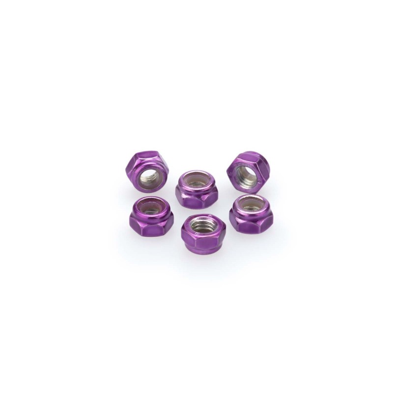 PUIG KIT VITI ANODIZZATE M5 PER CUPOLINI COLORE VIOLA 