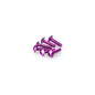 PUIG KIT VITI ANODIZZATE M5 PER CUPOLINI COLORE VIOLA 