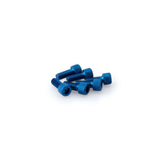 Carica l'immagine nel visualizzatore di Gallery, PUIG KIT VITI ANODIZZATE M6 PER CUPOLINI COLORE BLU