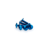 PUIG KIT VITI ANODIZZATE M6 PER CUPOLINI COLORE BLU