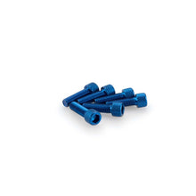 Carica l'immagine nel visualizzatore di Gallery, PUIG KIT VITI ANODIZZATE M6 PER CUPOLINI COLORE BLU