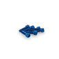 PUIG KIT VITI ANODIZZATE M6 PER CUPOLINI COLORE BLU
