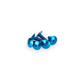 PUIG KIT VITI ANODIZZATE M6 PER CUPOLINI COLORE BLU 