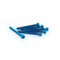 PUIG KIT VITI ANODIZZATE M6 PER CUPOLINI COLORE BLU