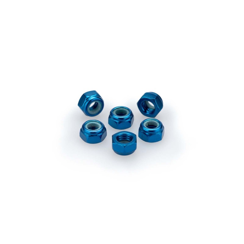 PUIG KIT VITI ANODIZZATE M6 PER CUPOLINI COLORE BLU 