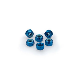 PUIG KIT VITI ANODIZZATE M6 PER CUPOLINI COLORE BLU 