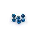 PUIG KIT VITI ANODIZZATE M6 PER CUPOLINI COLORE BLU