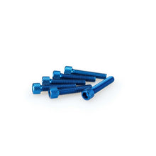 Carica l'immagine nel visualizzatore di Gallery, PUIG KIT VITI ANODIZZATE M6 PER CUPOLINI COLORE BLU