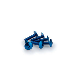 PUIG KIT VITI ANODIZZATE M6 PER CUPOLINI COLORE BLU 