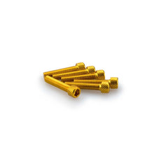 Carica l'immagine nel visualizzatore di Gallery, PUIG KIT VITI ANODIZZATE M6 PER CUPOLINI COLORE GIALLO 