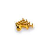 PUIG KIT VITI ANODIZZATE M6 PER CUPOLINI COLORE GIALLO